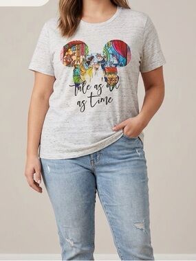 Tale as Old as Time Belle Beauty & the Beast Disney Graphic Tee
